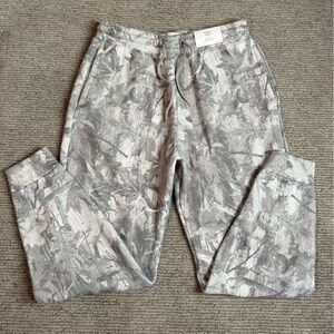 Hollister Gray Patterned Sweatpants